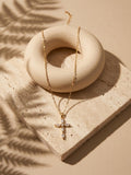 Cross pendant chain