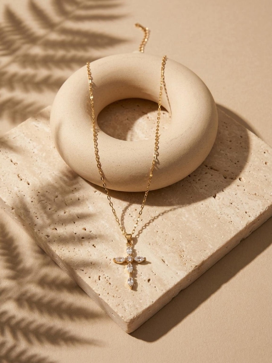 Cross pendant chain
