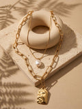 Layered necklace