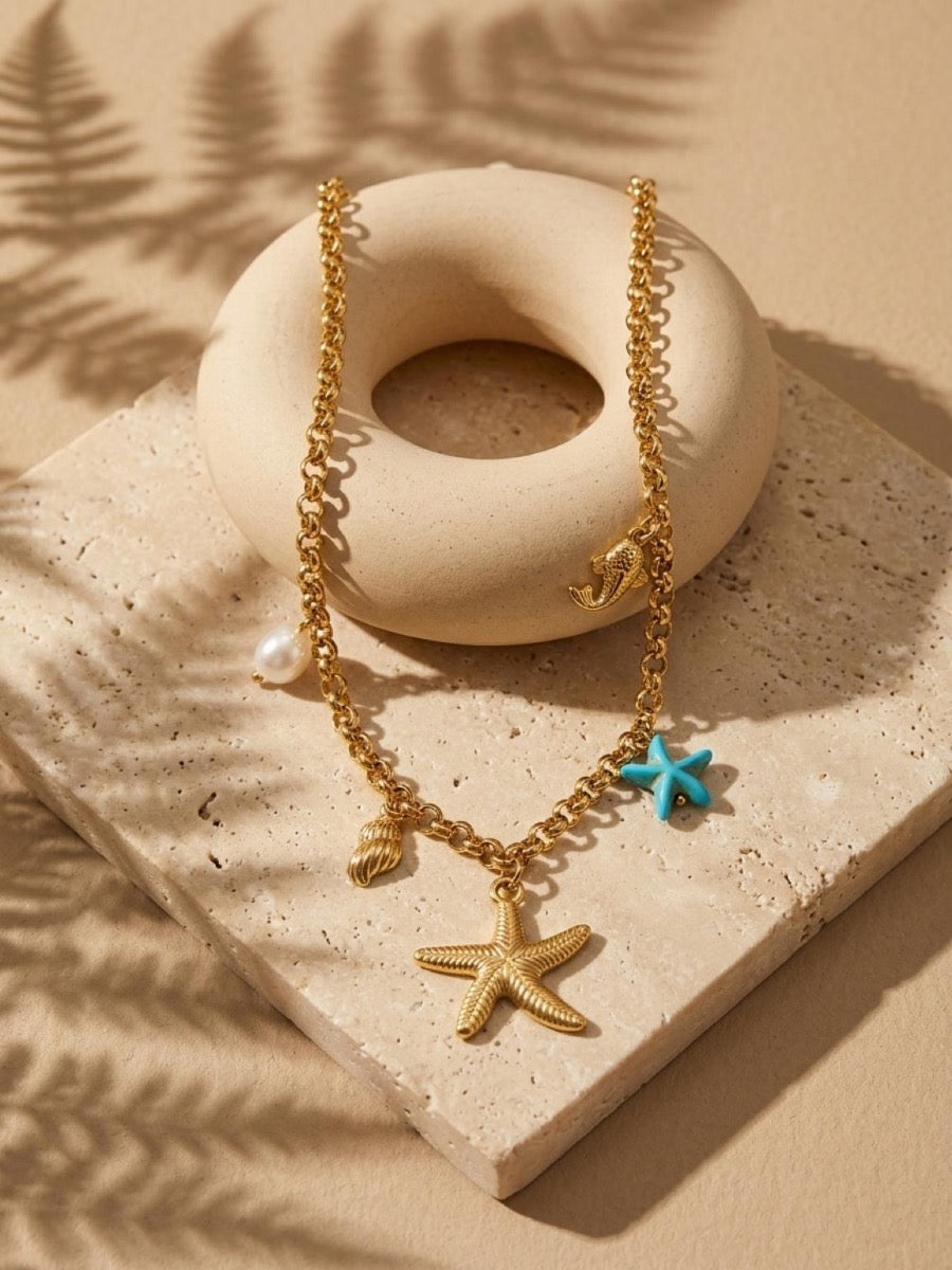 Starfish necklace