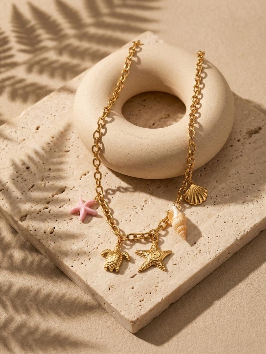 Seashell necklace